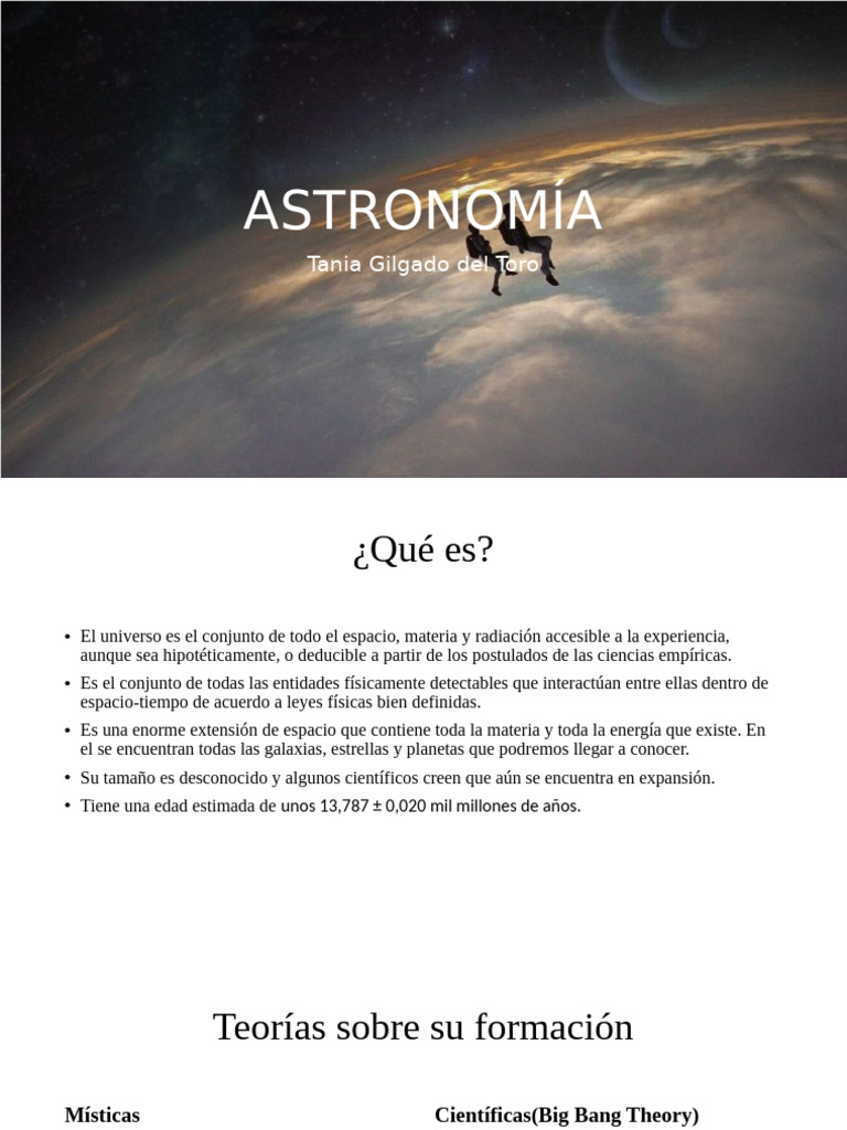 Introducción a la Astronomía y el Universo | PDF | Universo | Magnitud ...