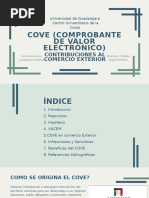 Qué es el COVE en Comercio Exterior | PDF
