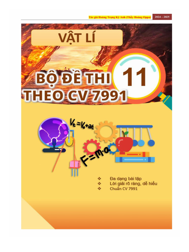 Bo de Kiem Tra CA Nam Vat Li 101112 Theo Cau Truc 7991 | PDF