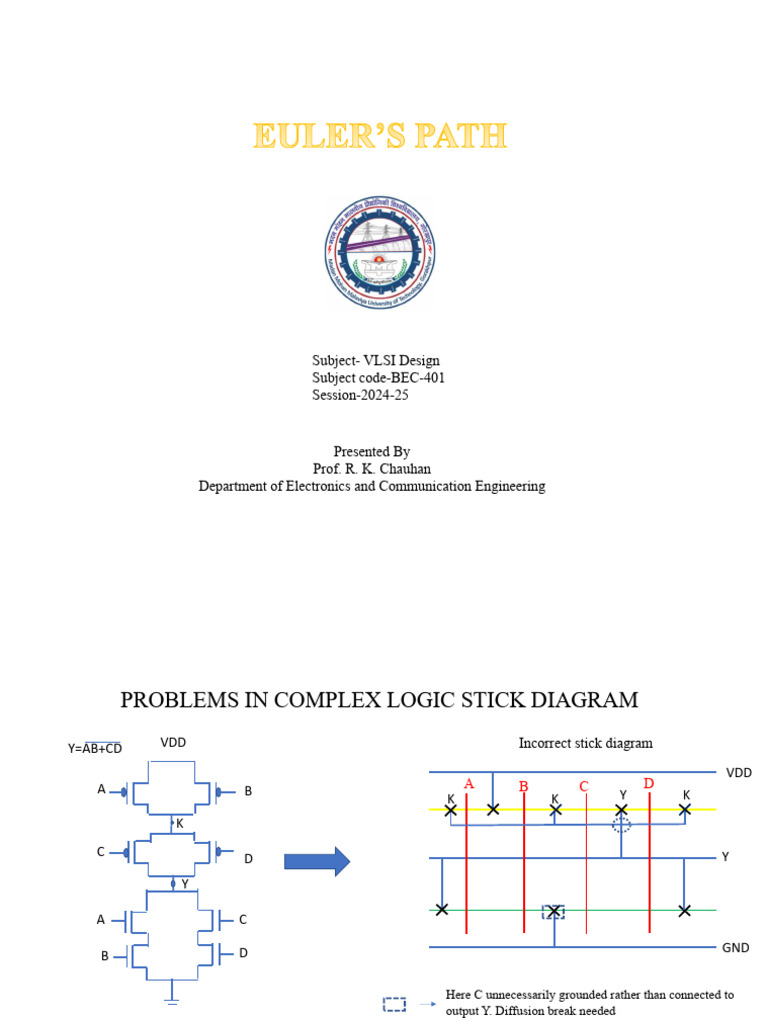 Complex Logic Stick Diagram Issues | PDF | Field Effect Transistor ...