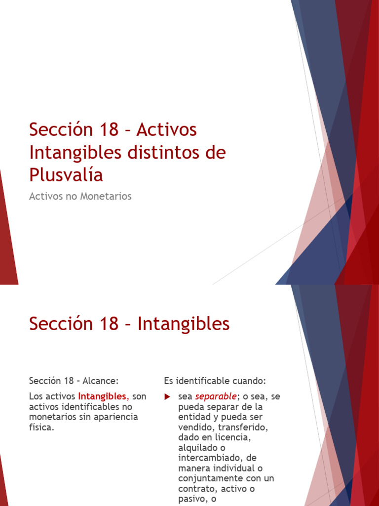 Activos Intangibles: Contabilidad y Control | PDF | Activo intangible ...