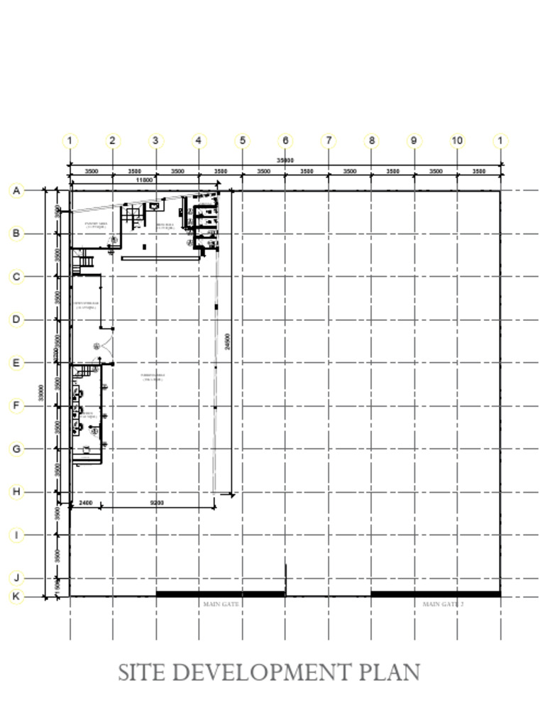 Site Development Plan Overview | PDF | Excretion | Toilet