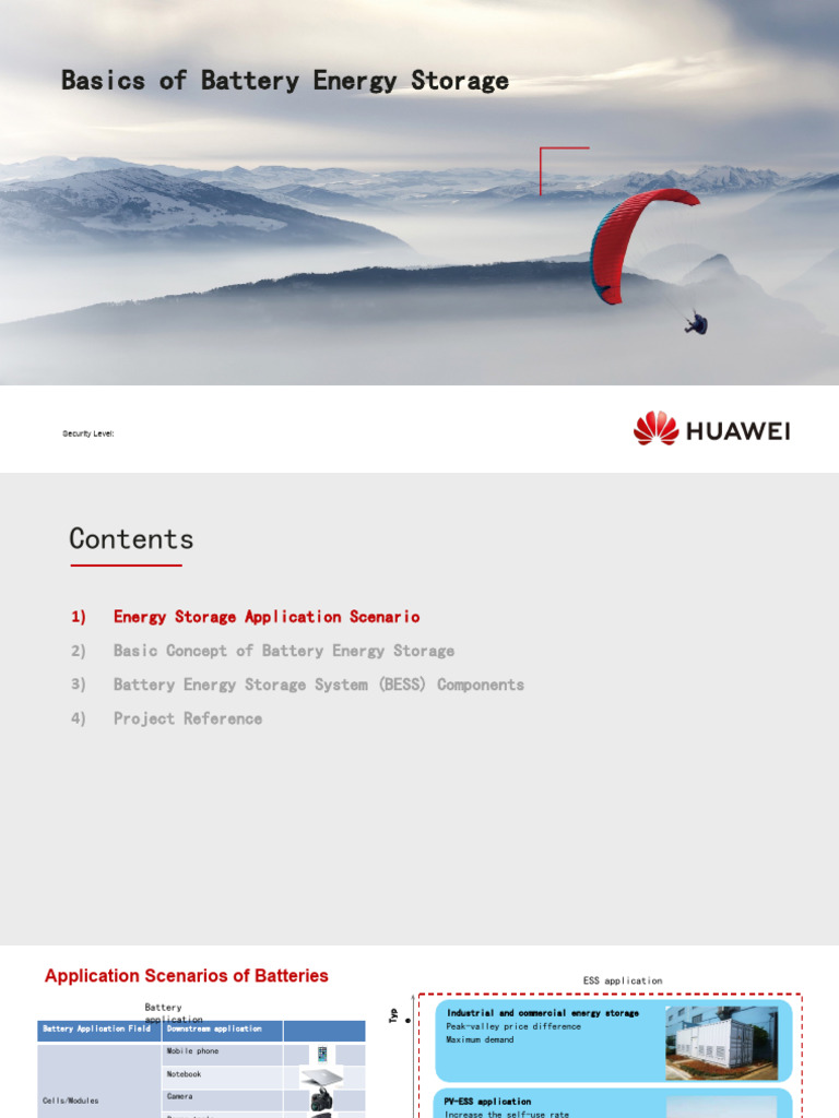 Overview of Battery Energy Storage Systems | PDF | Photovoltaic System ...