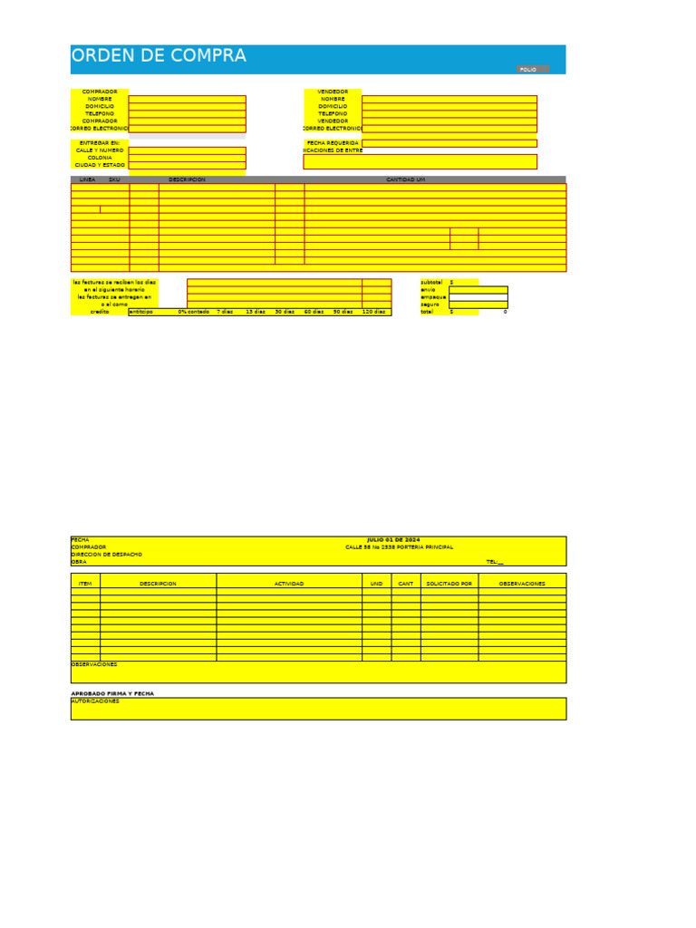 Facturas y Órdenes de Compra | PDF | Factura