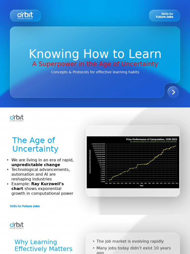 Mastering Learning in Uncertain Times | PDF | Learning | Knowledge