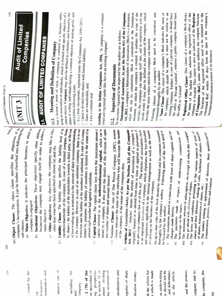 Unit3 Auditing | PDF