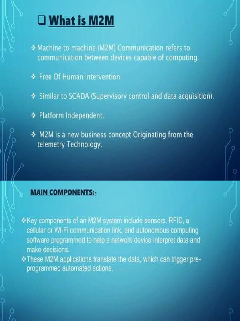 M2M | PDF