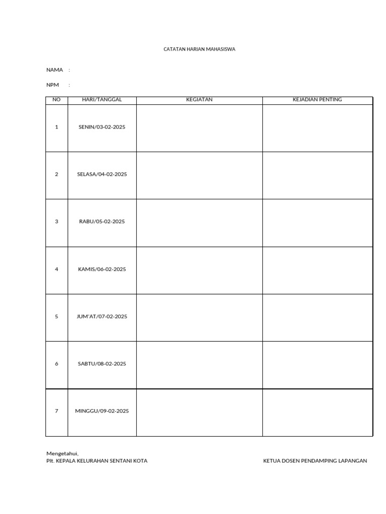 Catatan 1 | PDF