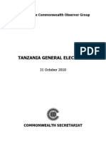 Final Report TanzaniaCOG