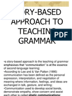 Story-Based Approach To Teaching Grammar