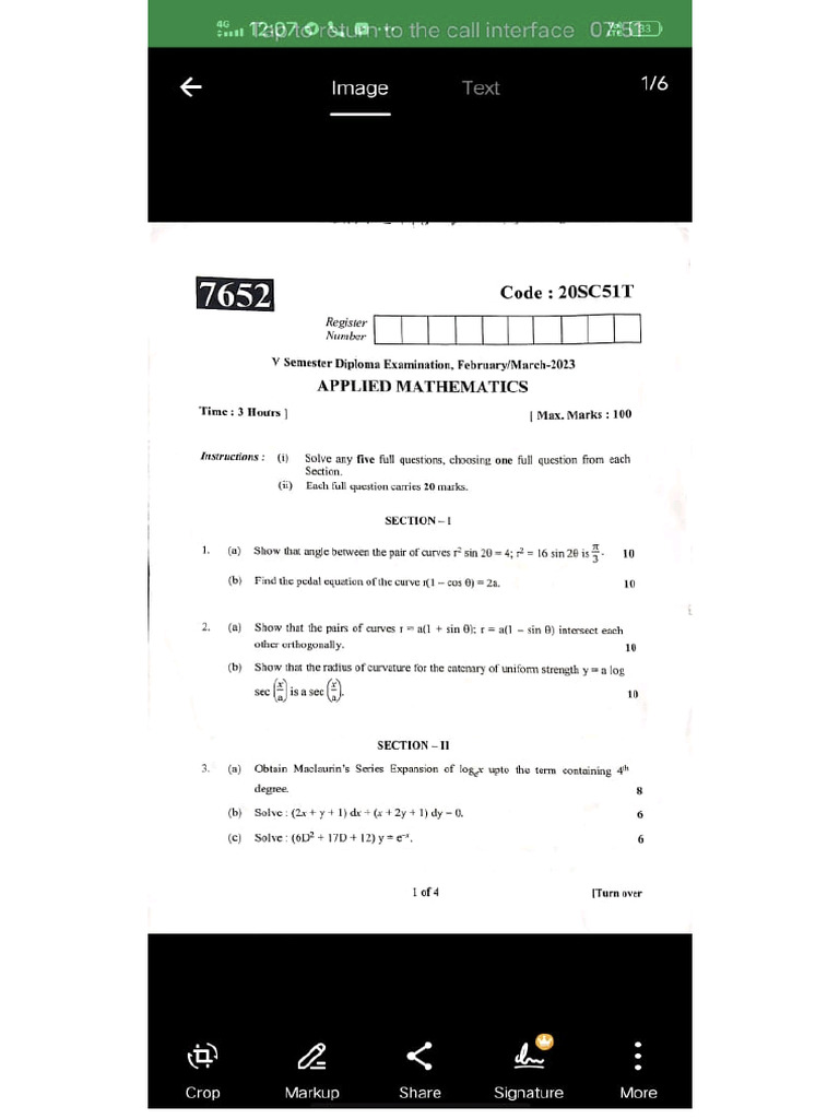 App. Maths Feb-March 2023 | PDF