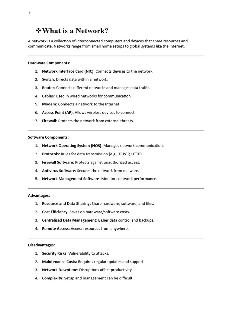 Computer Network Qp 2023 2024 Notes Pdf Transmission Control