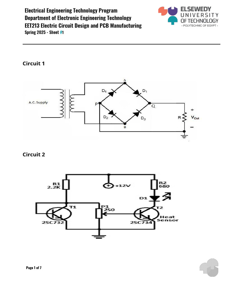 Electric Circuit Design & PCB Guide | PDF