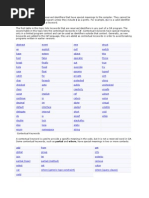 C# Keywords