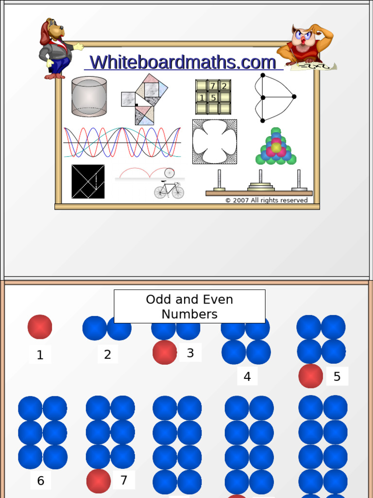 Numbers (Odd and Even) | PDF