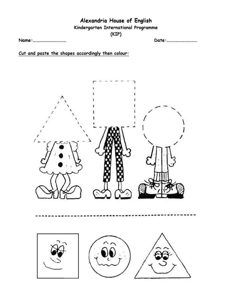 10964AssignmentsShapes Recapping Sheet | PDF