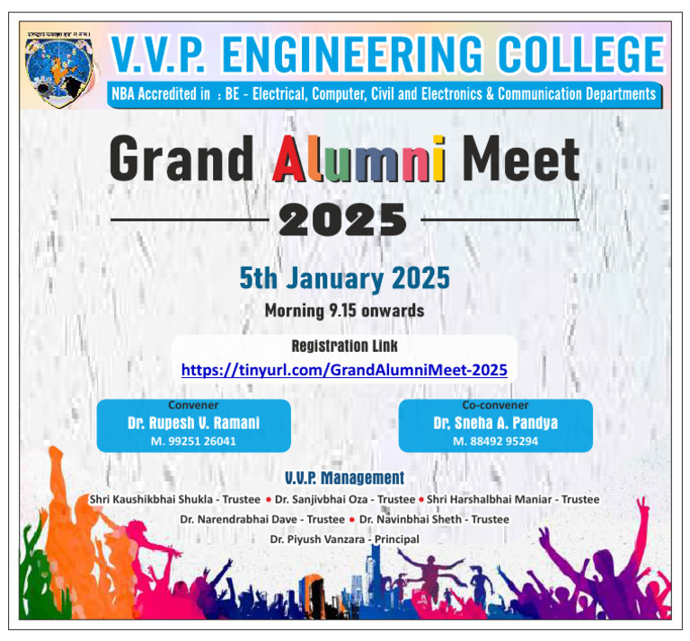 Grand Alumni Meet 2025 Registration | PDF