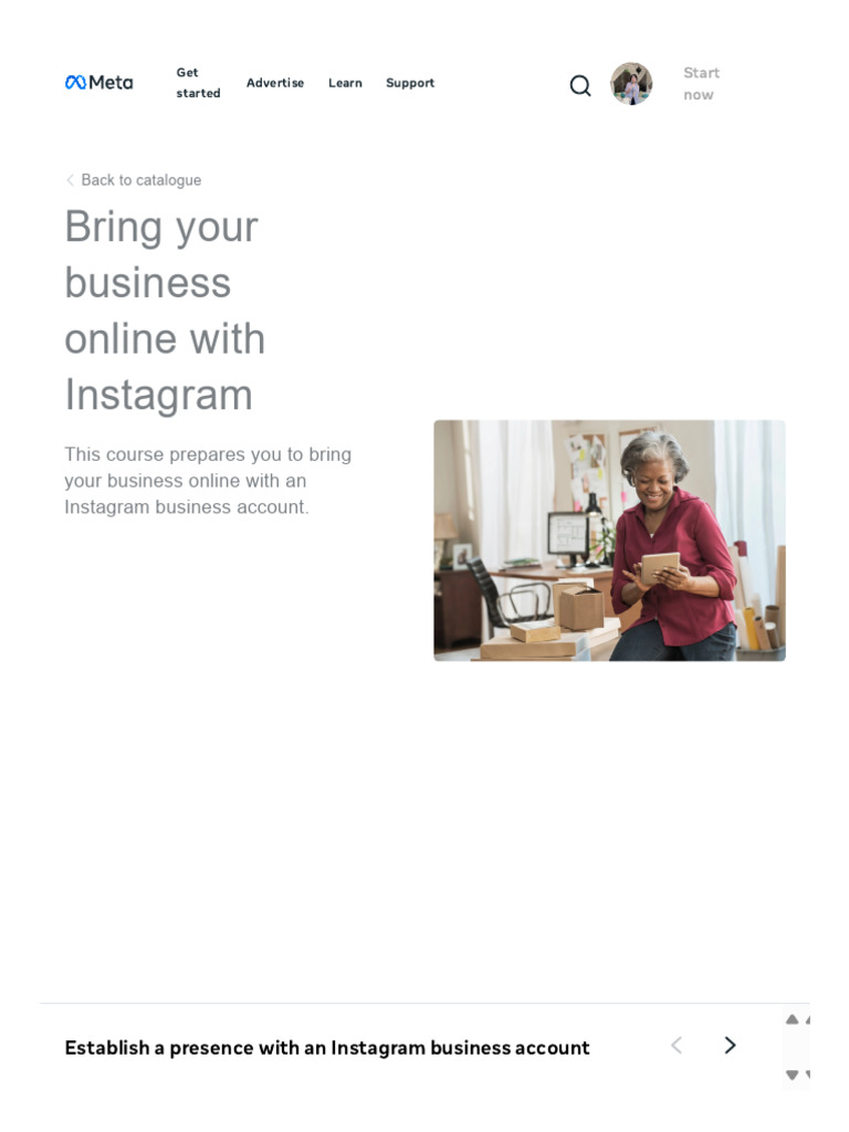 Instagram's Business Account Features - Lesson - Meta Blueprint - Meta ...
