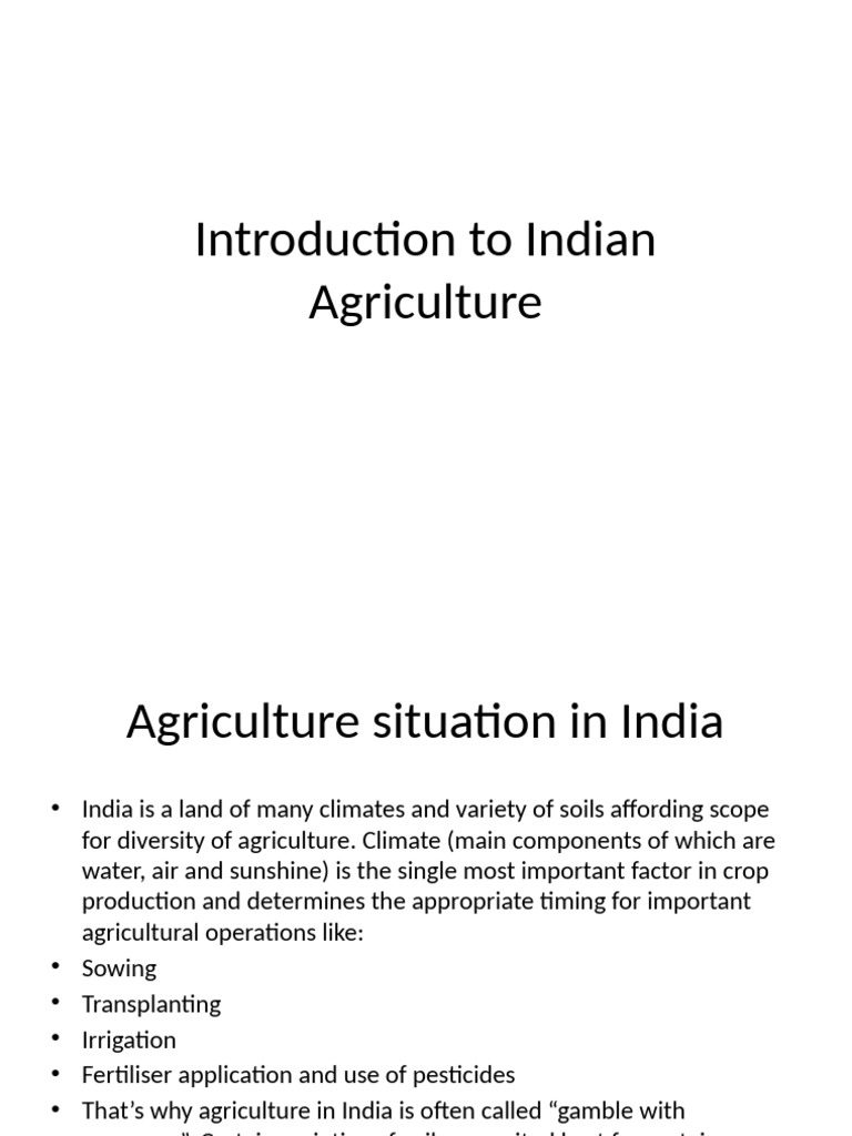 AI Module 1 and 2 | PDF | Agriculture | Crops