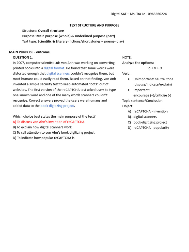 L.Text Structure and Purpose (G01) | PDF | Mr. Darcy