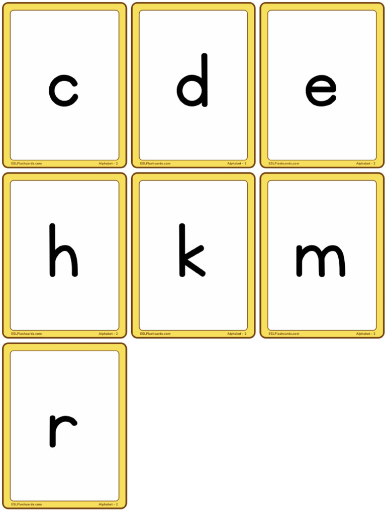 CVC Alphabet 2 Small | PDF