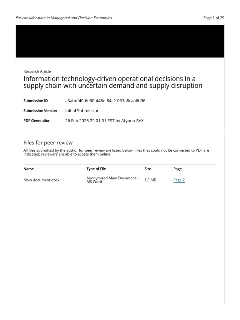 IT-Driven SCM Optimization Strategies | PDF | Supply Chain | Demand