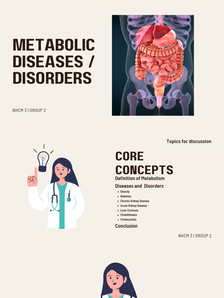 Understanding Metabolic Disorders and Diseases | PDF | Diabetes | Obesity