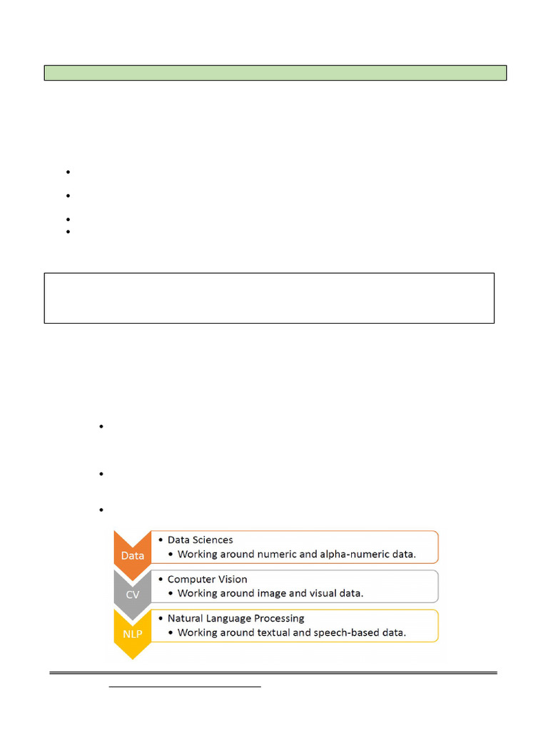 Data Science Ai Revision Notes | PDF | Data Science | Artificial ...