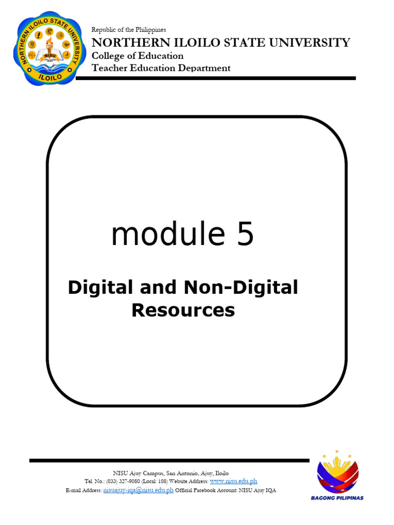 TTL 2 Elementary Module 5 | PDF | Image | Literacy