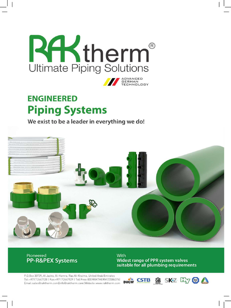 RAKtherm | PDF | Pipe (Fluid Conveyance) | Corrosion