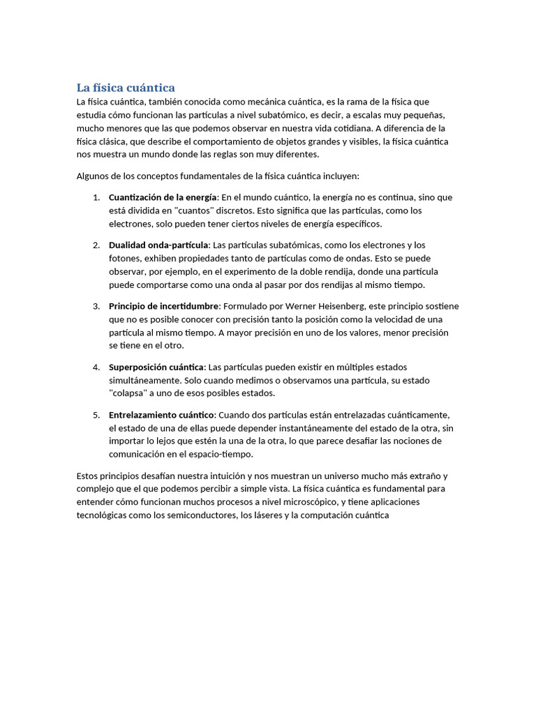 Fundamentos De La Física Cuántica Pdf 