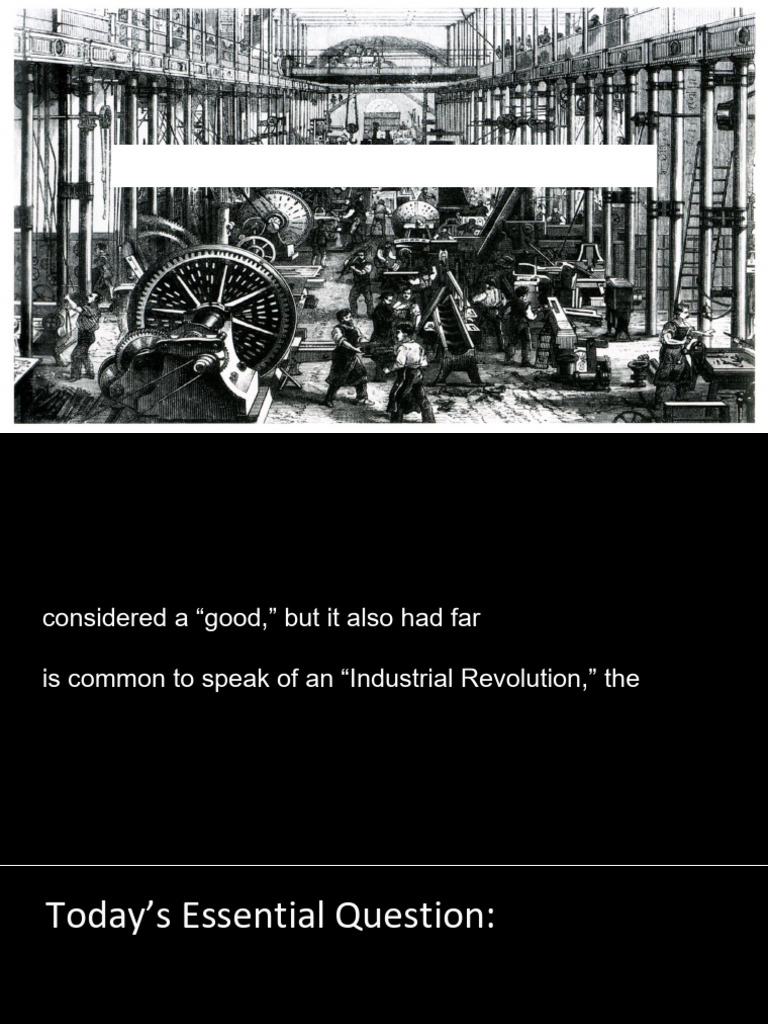 Industrial Revolution: Impact on Society | PDF | Abolitionism | Slavery