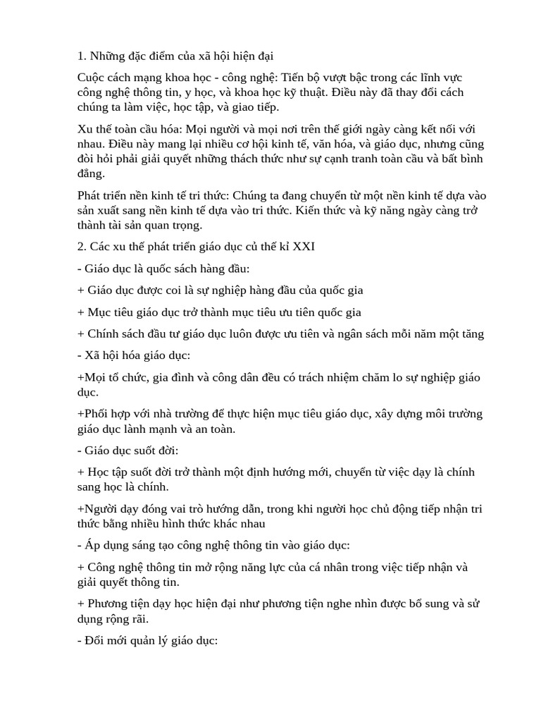 GIÁO DỤC HỌC - HNUE | PDF
