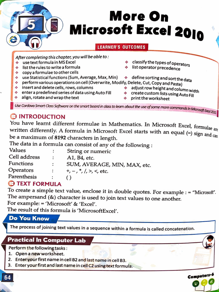 Excel 2010: Mastering Formulas and Functions | PDF | Microsoft Excel ...