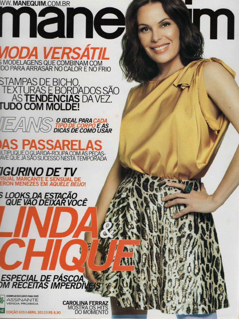 Magazine De Mode Manequim - Numéro 498, Juin 2001 - Occasion, Collection Looks De Grands Créateurs