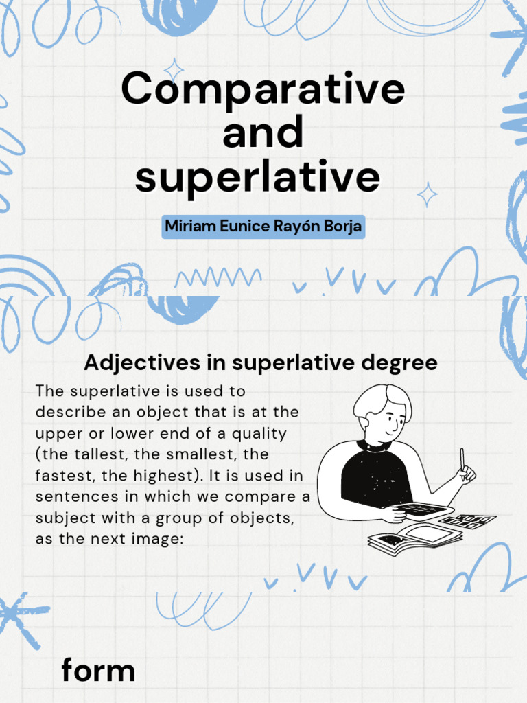 Comparative and Superlative Guide | PDF | Grammar | Syntax