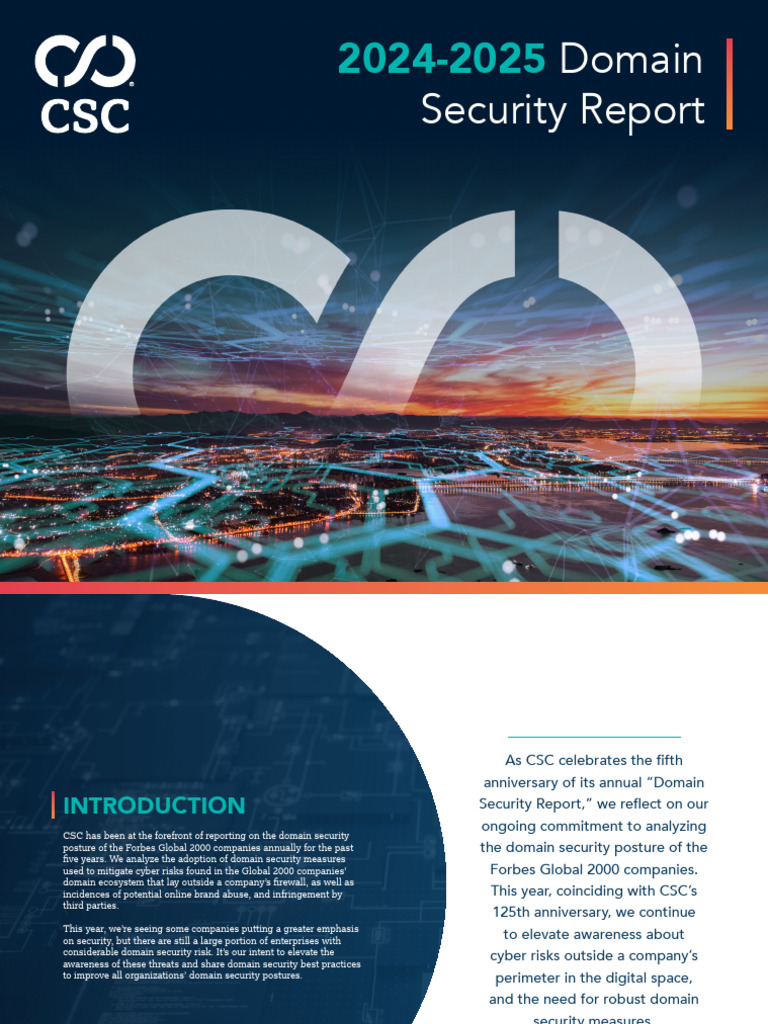 2024 Domain Security Report en | PDF | Security | Computer Security