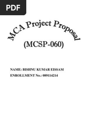 Synopsis of the Project Proposal for School Library Management