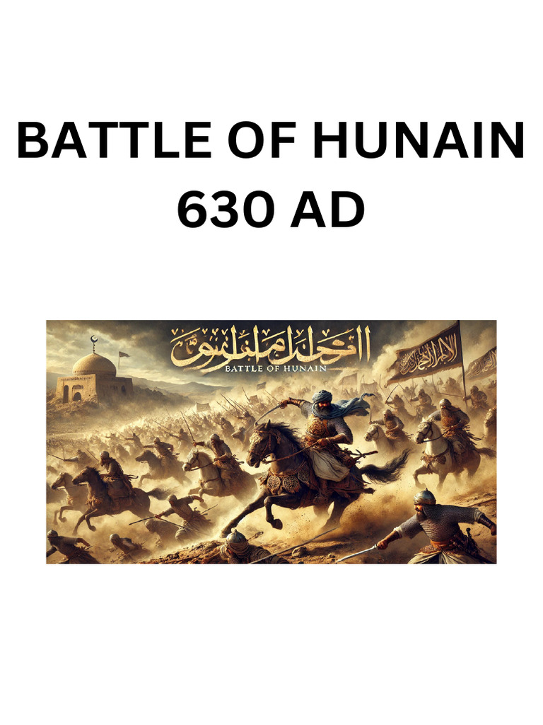 Battle of Hunain: Key Insights and Impact | PDF | Monotheistic ...