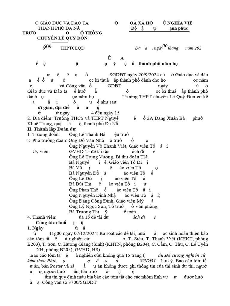 609.KH - THPT Thi KHKT Cap TP - Signed.signed | PDF