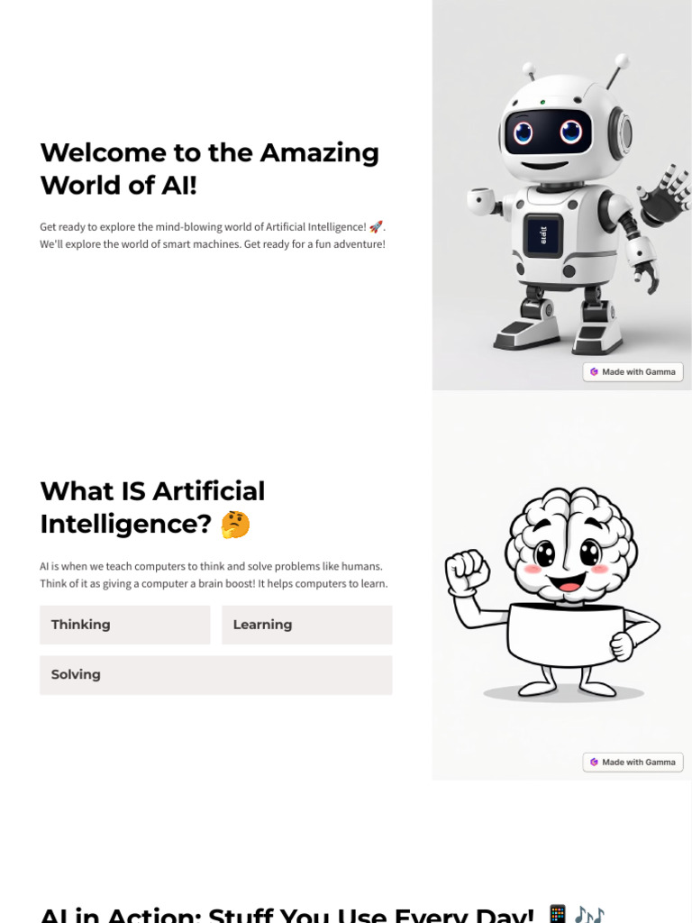 Welcome to the Amazing AI World! | PDF | Artificial Intelligence ...