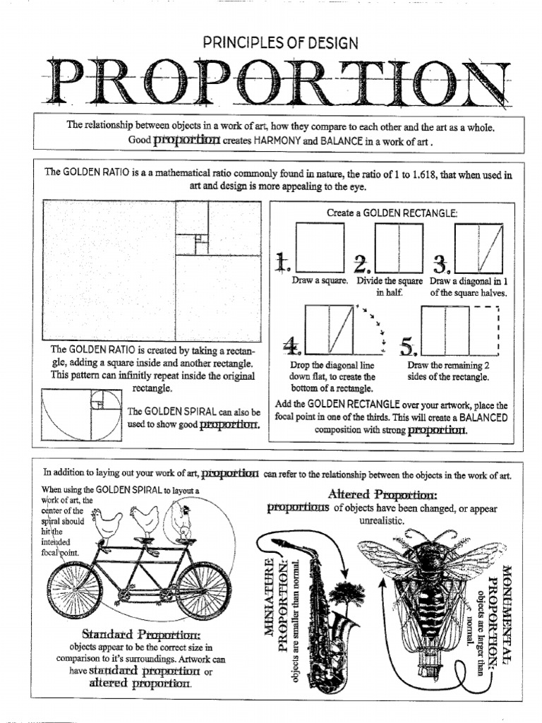 Understanding Altered Proportion in Art | PDF | Euclidean Geometry ...
