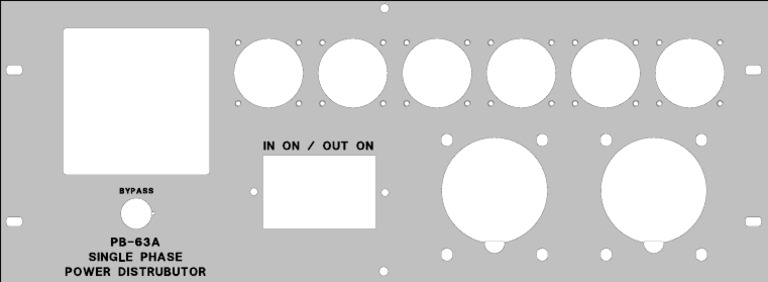 Single Phase Front Panel | PDF