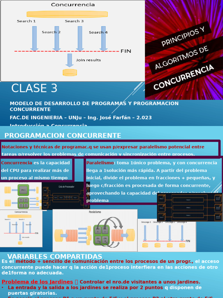 Programación Concurrente y Sincronización | PDF | Proceso (Computación ...
