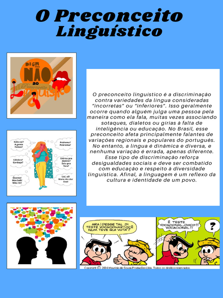 Preconceito Linguístico no Brasil | PDF