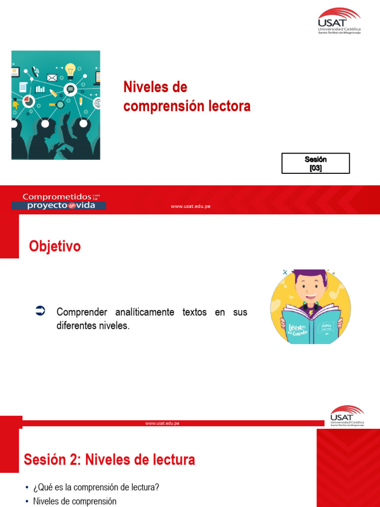 Niveles de Comprensión Lectora | PDF | Comprensión lectora