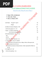 Class 11 Modulus Inequalities Practice | PDF | Inequality (Mathematics ...