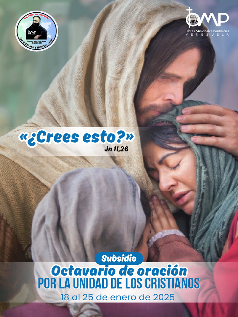 Oracion Por La Unidad de Los Cristianos | PDF | Cristo (título) | Jesús