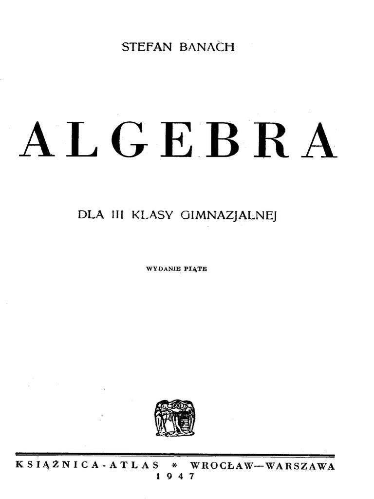 Algebra 3 | PDF