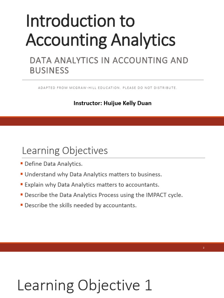 Week1 - Data Analytics in Accounting and Business | PDF | Analytics ...